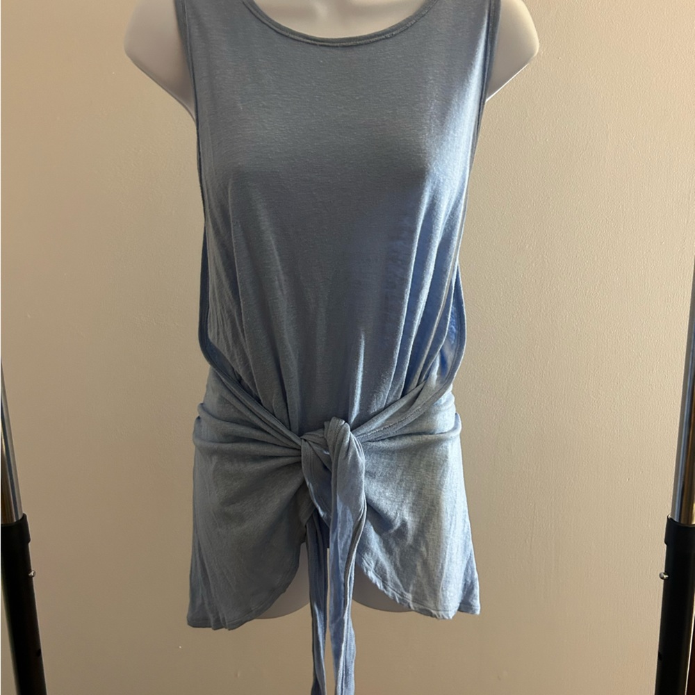 BCBGMaxAzria Light Blue Tank Top